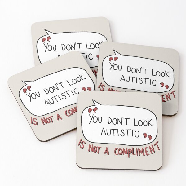 Item preview, You Don't Look Autistic Is Not A Compliment designed and sold by shysnail.