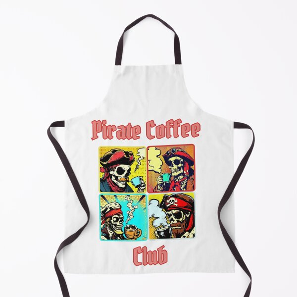 Item preview, Undead Pirate coffee club - Pop Art design designed and sold by caffeinekind.