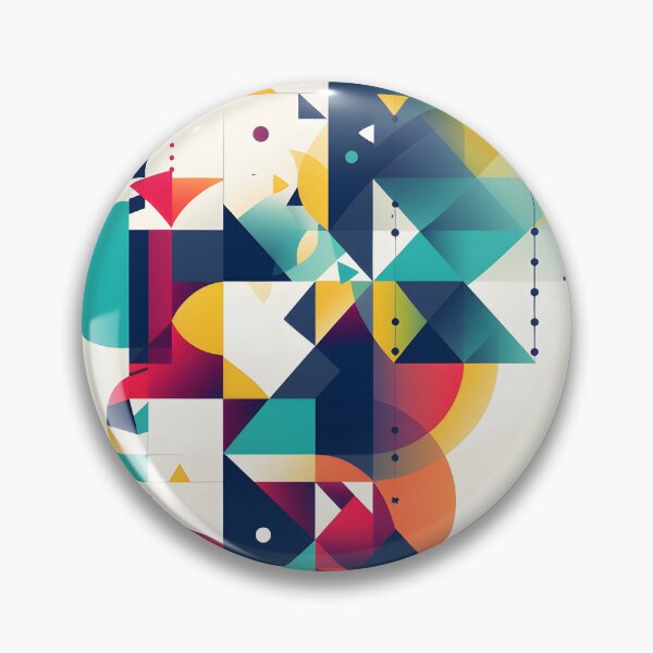 Item preview, abstract vector- geometric shapes designed and sold by R&B Art and design.