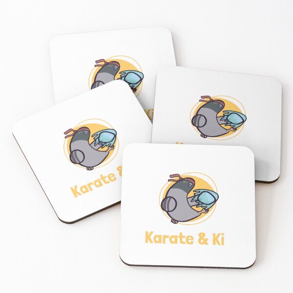 Item preview, Karate and Ki Pigeon Monk Class designed and sold by ThumboArtBumbo.