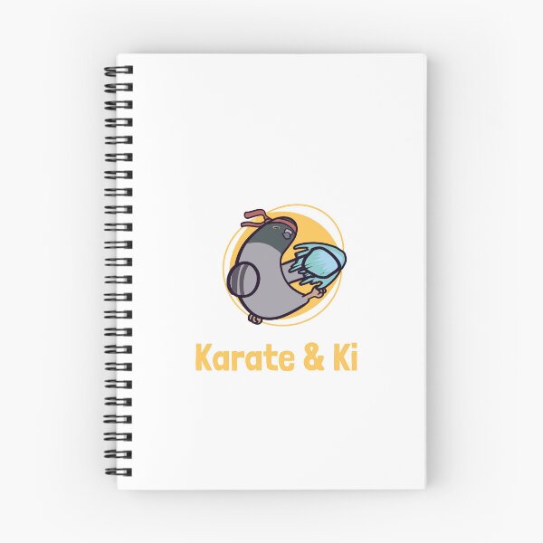 Item preview, Karate and Ki Pigeon Monk Class designed and sold by ThumboArtBumbo.