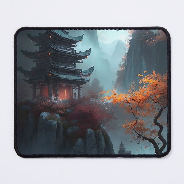 Item preview, Japansche Kunst Landschaft designed and sold by SasukiMedia.