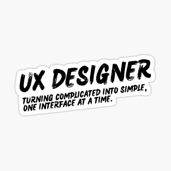 Item preview, UX Designer Fun and Witty Explanation | Lowest Price on Site designed and sold by The Plain Color Shop.