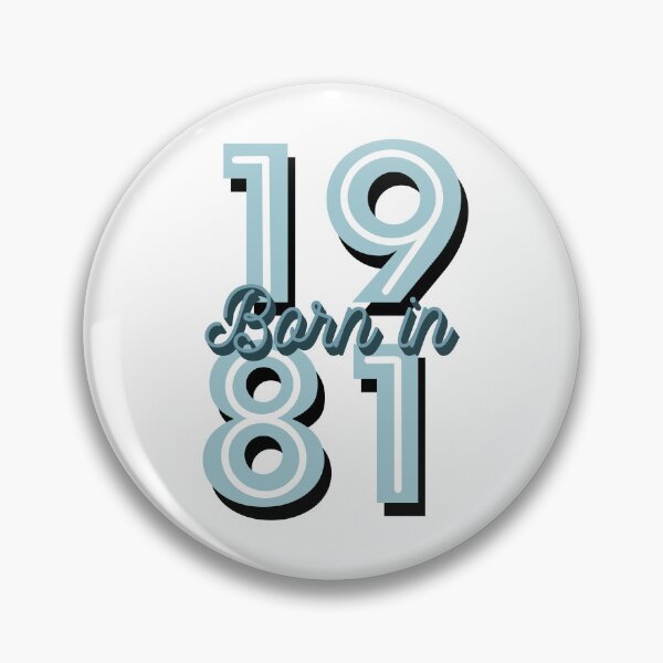 Item preview, Born in 1981 Birthday Gift designed and sold by 2sistersuk.