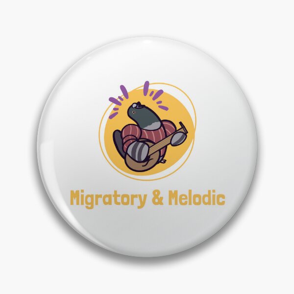 Item preview, Migratory and Melodic Pigeon Bard Class designed and sold by ThumboArtBumbo.
