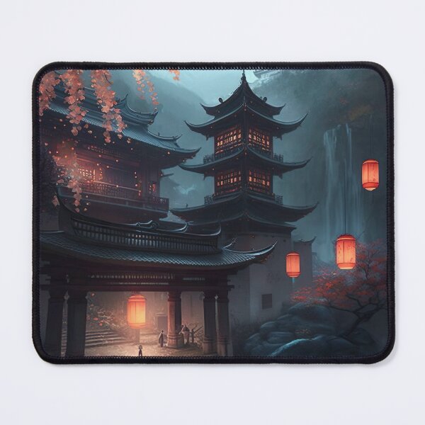 Item preview, Japansche Kunst Landschaft designed and sold by SasukiMedia.
