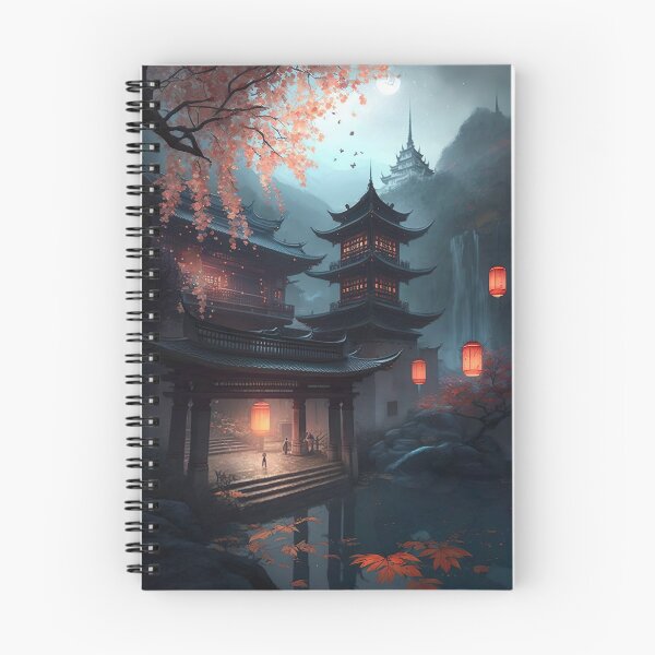 Item preview, Japansche Kunst Landschaft designed and sold by SasukiMedia.