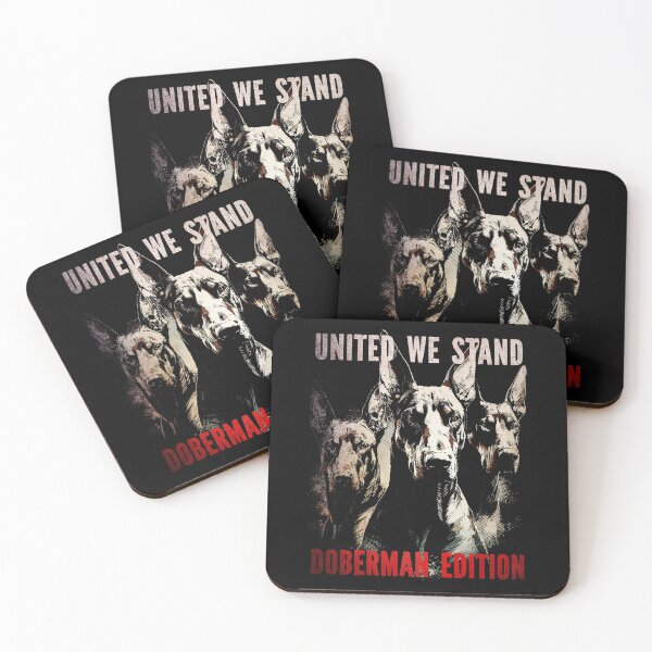 Item preview, United We Stand – Doberman Edition | Doberman Trio Perfect Gift For Doberman Lover designed and sold by MadeByRobots.