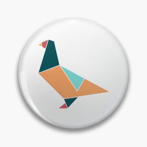 Artikelvorschau, Origami Pigeon - Color entworfen und verkauft von SimpleWorksSK.