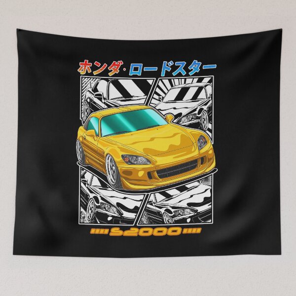 Item preview, Yellow Honda S2000 Roadster Street Racing designed and sold by JDM Guyvit.