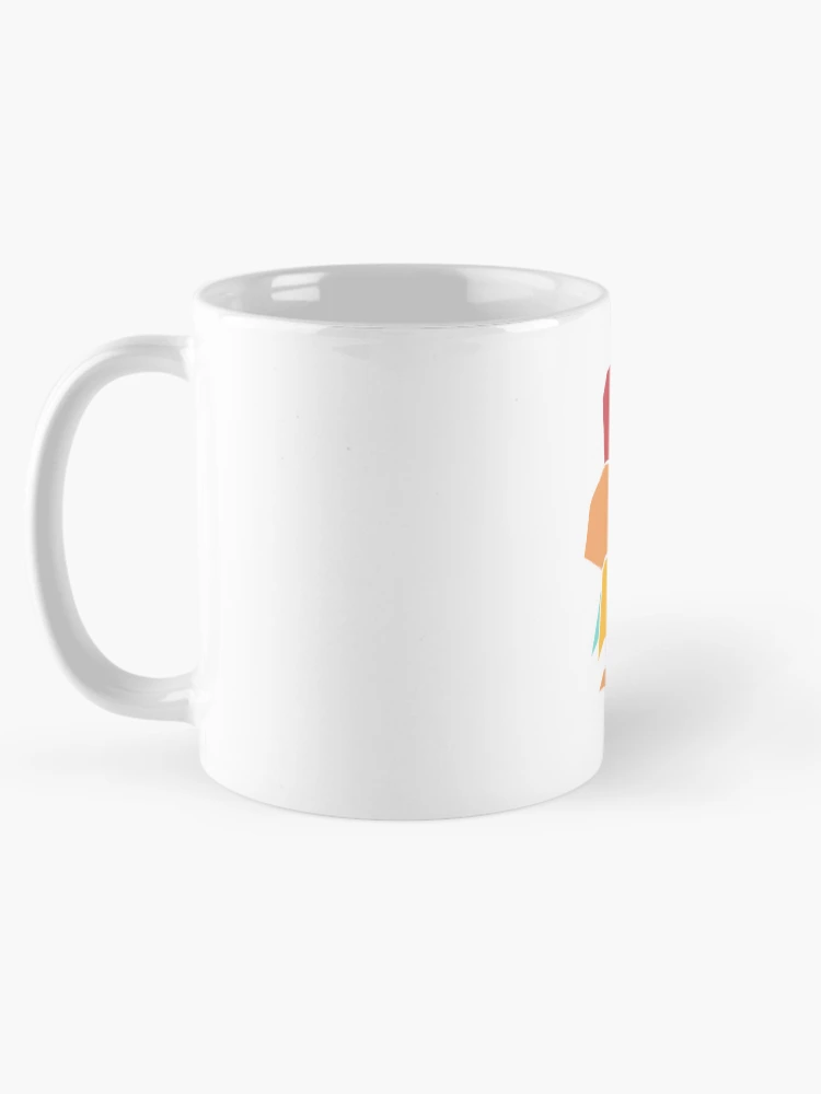 Thumbnail 5 of 6, Coffee Mug, Origami Rabbit - Color designed and sold by SimpleWorksSK.