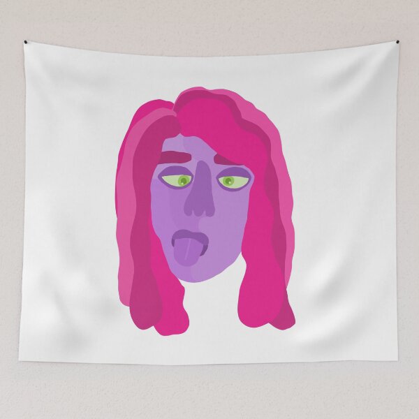 Item preview, Funky Face 2 designed and sold by regsdoodles.