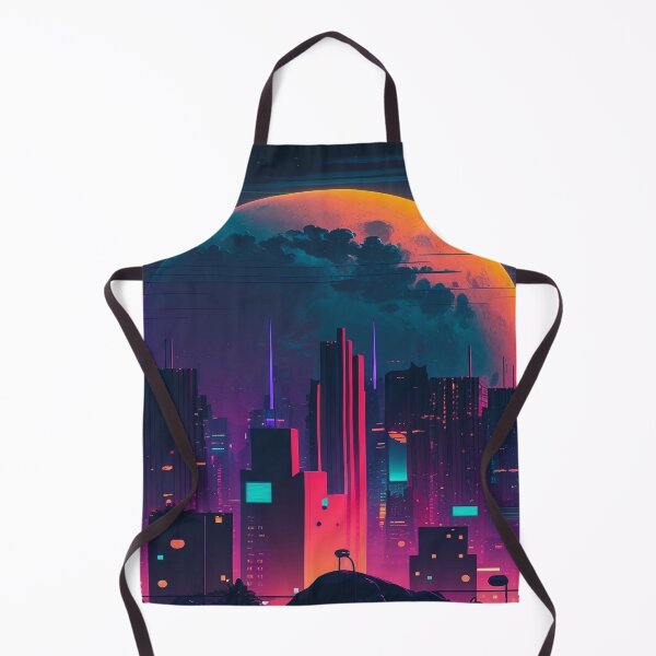 Item preview, Neon night landscape designed and sold by Arts.Lifes .Styles.