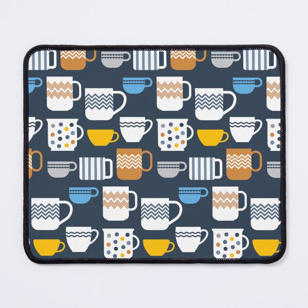 Item preview, Pretty mug cups - navy  designed and sold by LaBelleMaison.