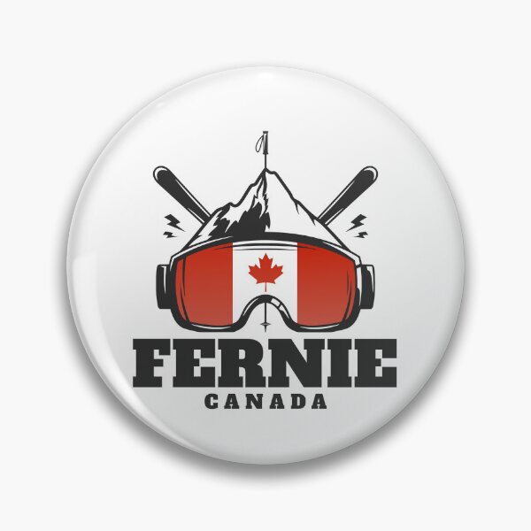Item preview, Fernie Canada Ski Resort Skiing Souvenir designed and sold by JackCurtis1991.