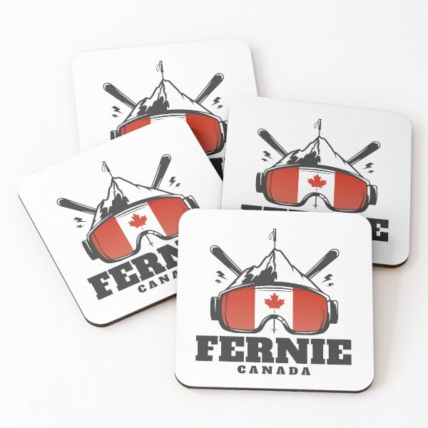 Item preview, Fernie Canada Ski Resort Skiing Souvenir designed and sold by JackCurtis1991.