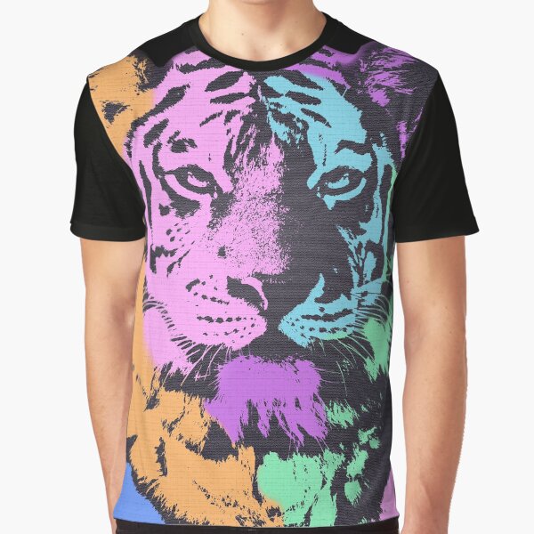 Item preview, TIGER MULTICOLOR designed and sold by fuxart.