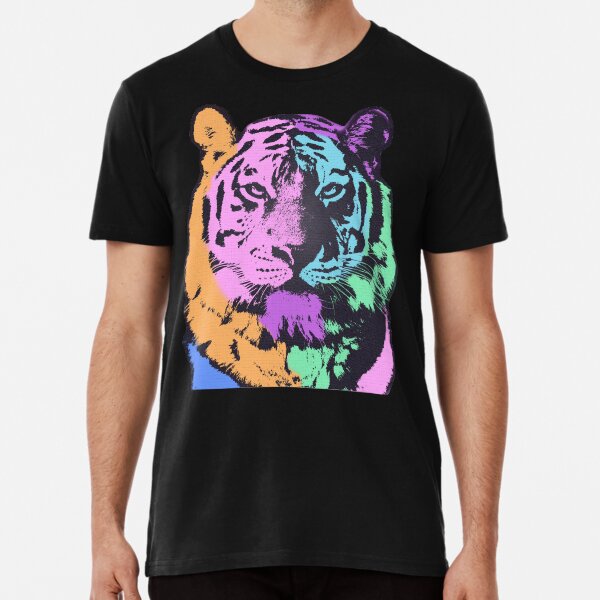TIGER MULTICOLOR Premium T-Shirt