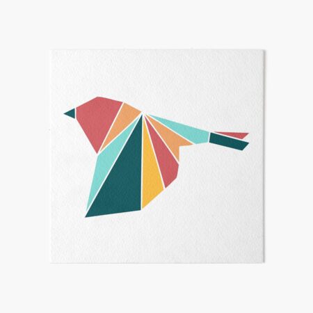 Origami Bird Japanese Classic Art Board Print for Sale by OnSale