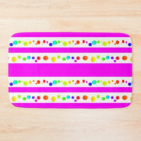 Item preview, Bright magenta and rainbow lines | vibrant magenta and rainbow designed and sold by lausn.