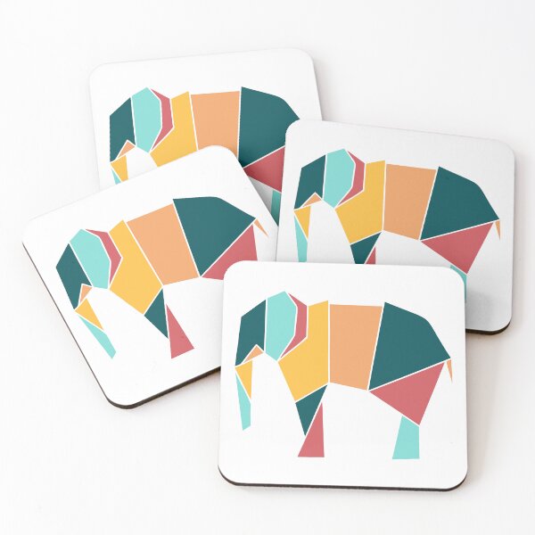 Item preview, Origami Elephant - Color designed and sold by SimpleWorksSK.