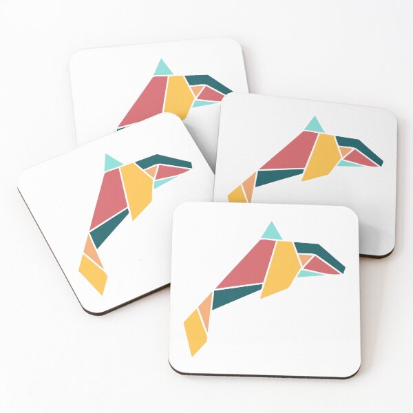 Item preview, Origami Dolphin - Color designed and sold by SimpleWorksSK.