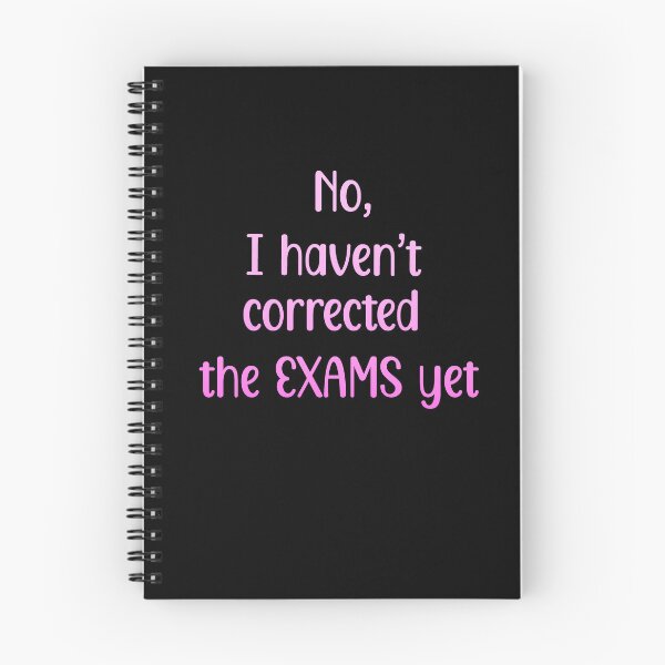 Item preview, no, I havent corrected the exams yet (pink)- for teachers, educators designed and sold by EmeraldeaArt.