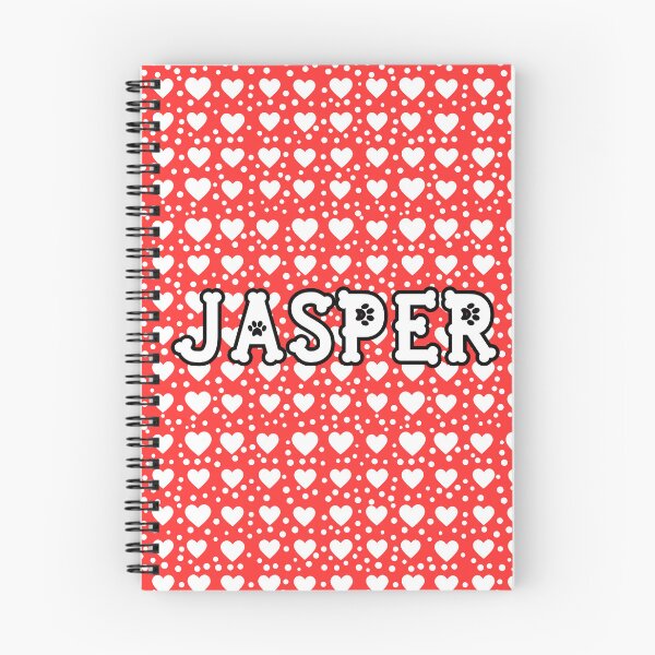 Artikelvorschau, Roter Jaspis-Name personalisiert mit Herzen und Tupfen. entworfen und verkauft von SceneInADream.