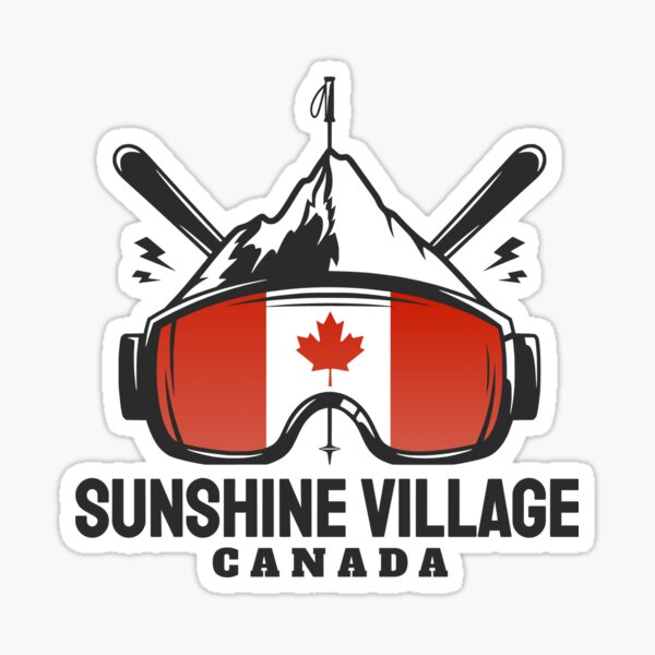 Vista previa del artículo con la obra «Recuerdo de esquí de la estación de esquí de Sunshine Village Canada», diseñado y vendido por JackCurtis1991.