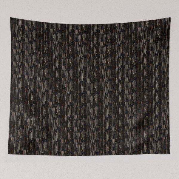 Item preview, vertical golden stripes with twinkling tiny lights designed and sold by themoniae.