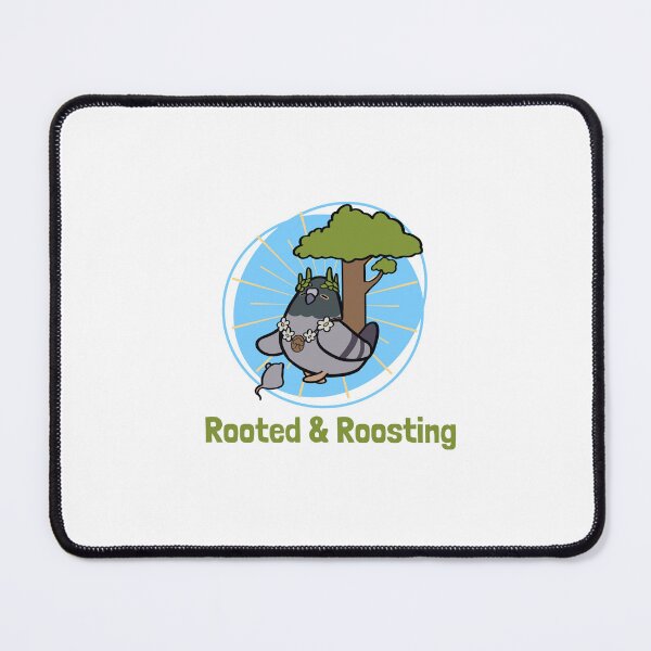Item preview, Rooted & Roosting Pigeon Druid Class designed and sold by ThumboArtBumbo.