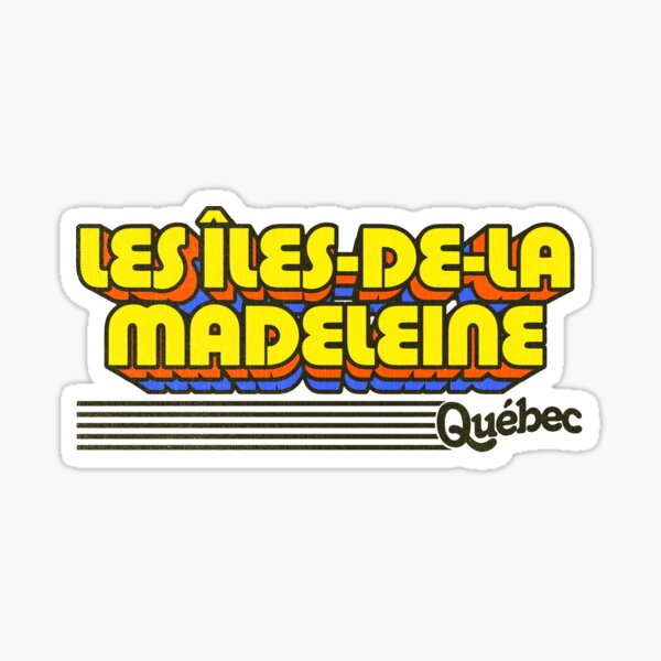 Artikel-Vorschau von Les Îles-de-la-Madeleine, Québec | Retro Streifen, designt und verkauft von retroready.