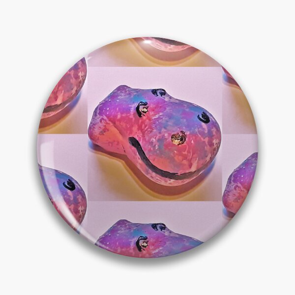 Item preview, Hippo Stone Pink designed and sold by craftsbydaphy.