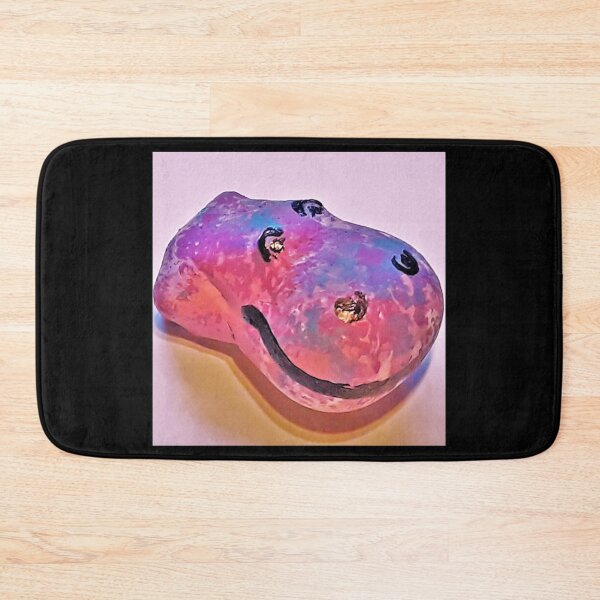 Item preview, Hippo Stone Pink designed and sold by craftsbydaphy.