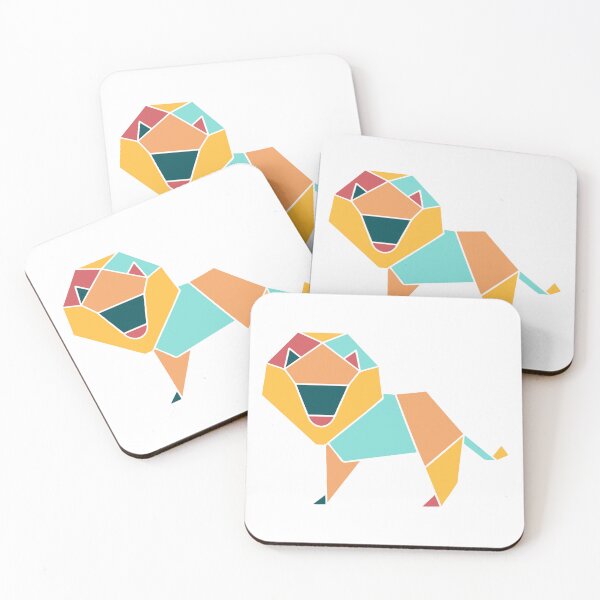 Item preview, Origami Lion - Color designed and sold by SimpleWorksSK.