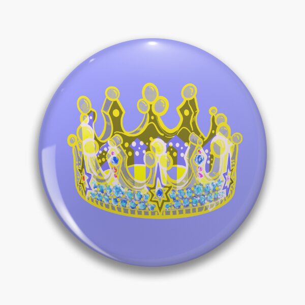 Item preview, KINGS CROWN PERIWINKLE designed and sold by GIVENGRACE.ART.