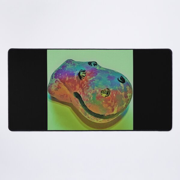 Item preview, Hippo Stone Rainbow designed and sold by craftsbydaphy.