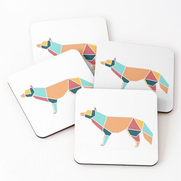 Item preview, Origami Wolf - Color designed and sold by SimpleWorksSK.