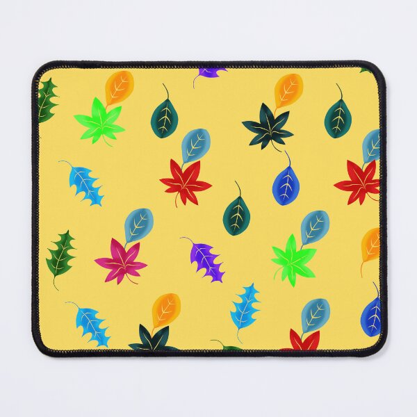 Item preview, Yellow Multi colour leaf design designed and sold by Mahi85.