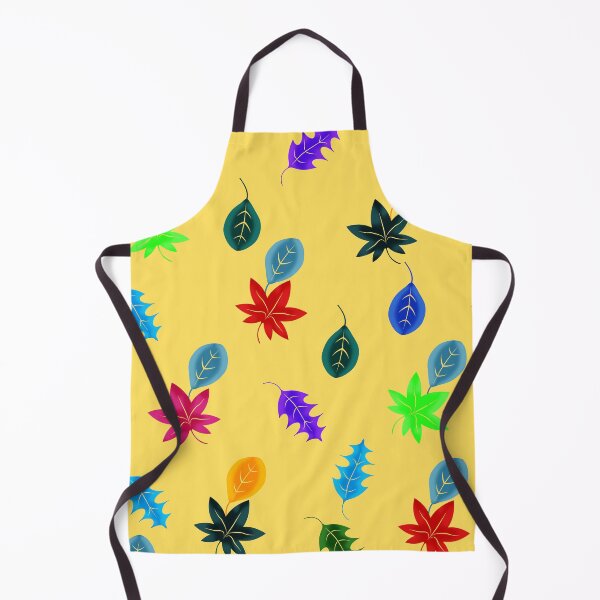 Item preview, Yellow Multi colour leaf design designed and sold by Mahi85.
