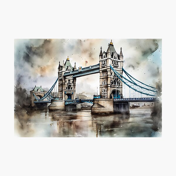 Item preview, Tower Bridge designed and sold by RatFarm.