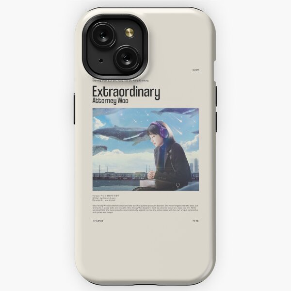 Extraordinary Attorney Woo Phone Case Kdrama Phone Case Korean Drama  K-drama Addict Park Eun-bin 