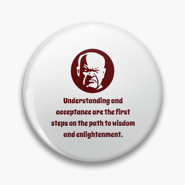 Item preview, Understanding and Acceptance - Wisdom designed and sold by CrankyOldDude.