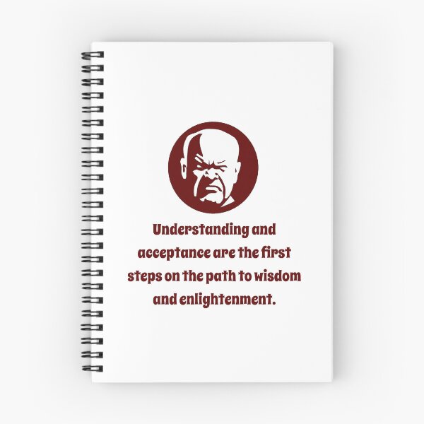 Item preview, Understanding and Acceptance - Wisdom designed and sold by CrankyOldDude.