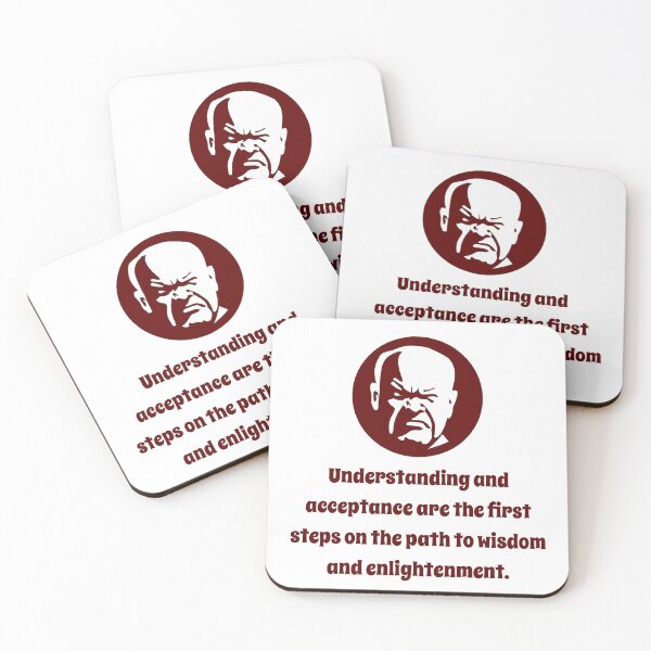 Item preview, Understanding and Acceptance - Wisdom designed and sold by CrankyOldDude.