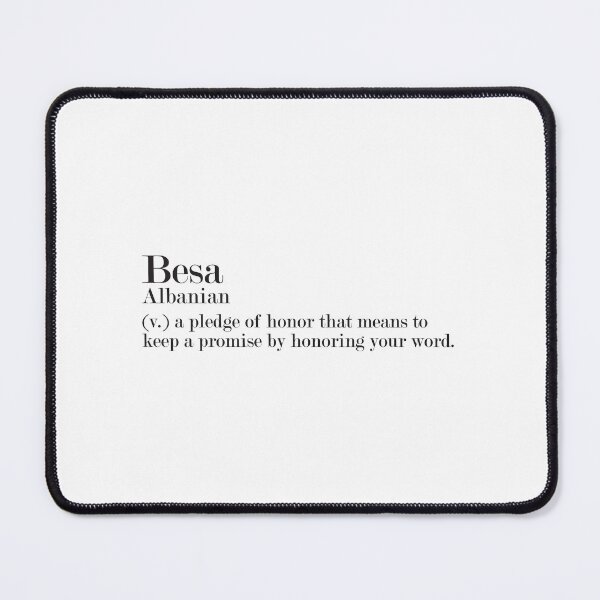 Item preview, Besa - Albanian - Beautiful Word Definition designed and sold by Zooone.