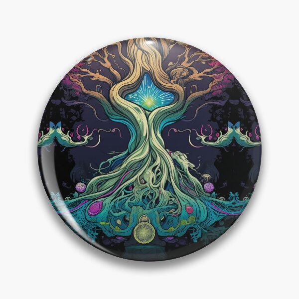 Artikelvorschau, Baum des Lebens im Manga Stil entworfen und verkauft von SalogwynLifeArt.