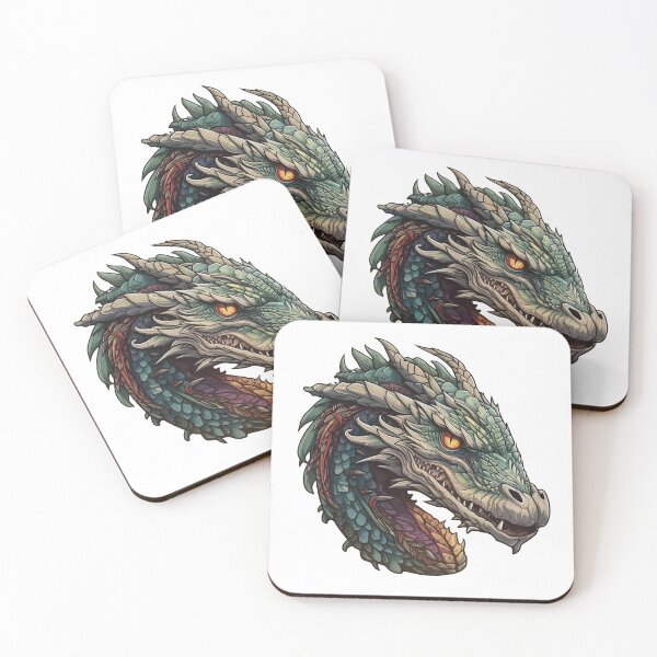 Item preview, Dragon head illustration designed and sold by IJStanding.