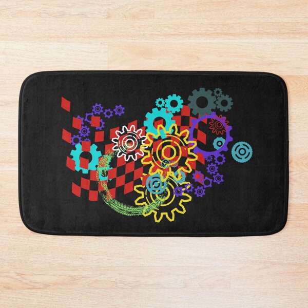 Item preview, engineer mechanical gears and random pattern of cogs designed and sold by Bert Englefield.