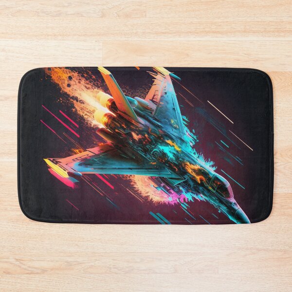 Item preview, Neon Fighter Jet 1 designed and sold by AstroRisq.